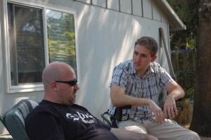 Chris Jr. (CJ) and Josh